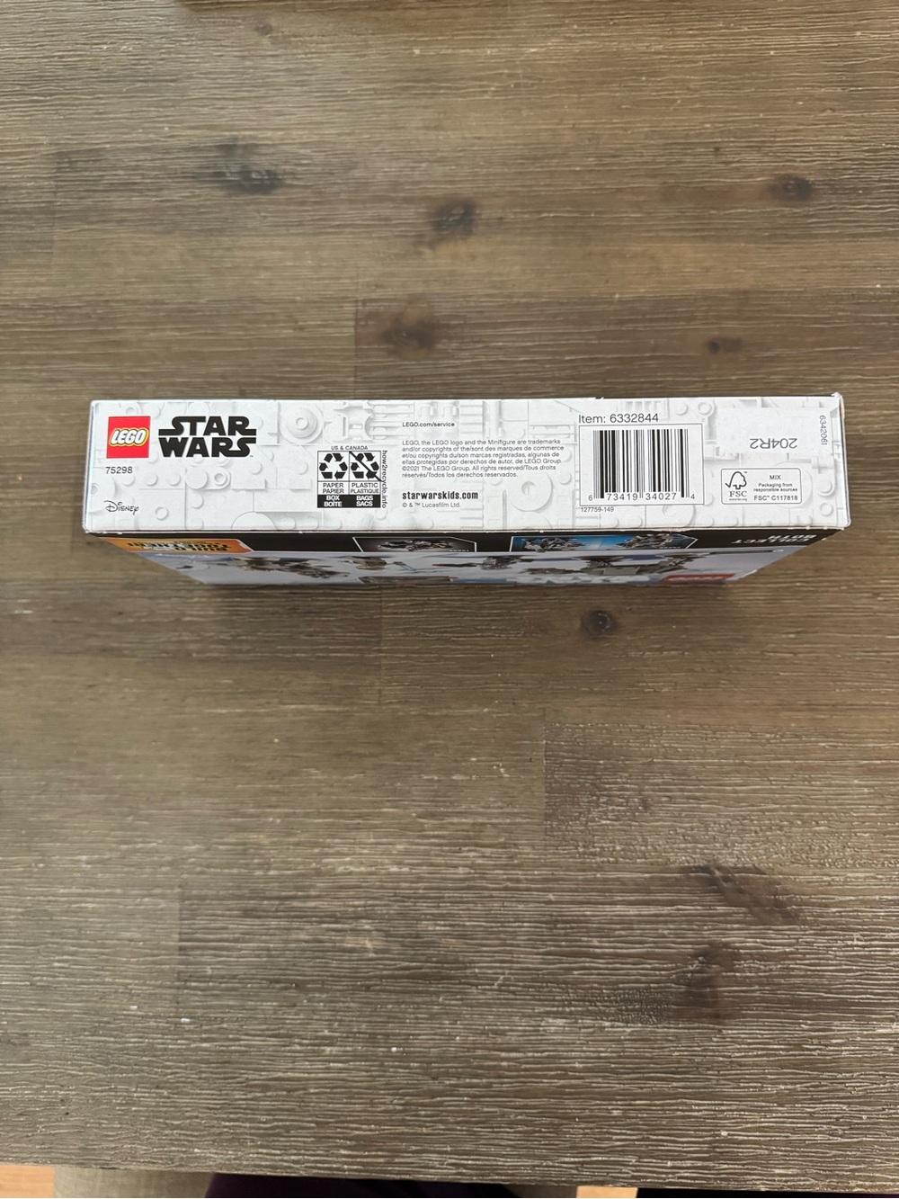 🟢NIB🟢 LEGO Star Wars AT-AT vs Tauntaun Microfighters - 75298 - Series 8 - Picture 3 of 6